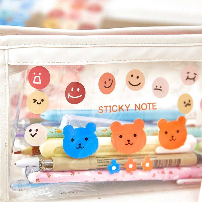 Expressive Smiles - Radiant Sticker Collection to Brighten Your Day