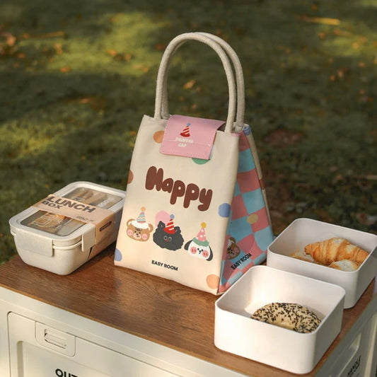 Thickened Insulated Lunch Box Tote Bag