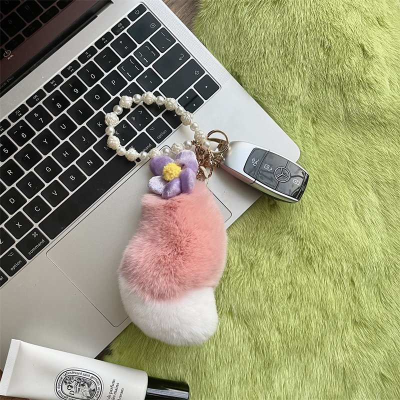 Velvet Floret Otter Keychain