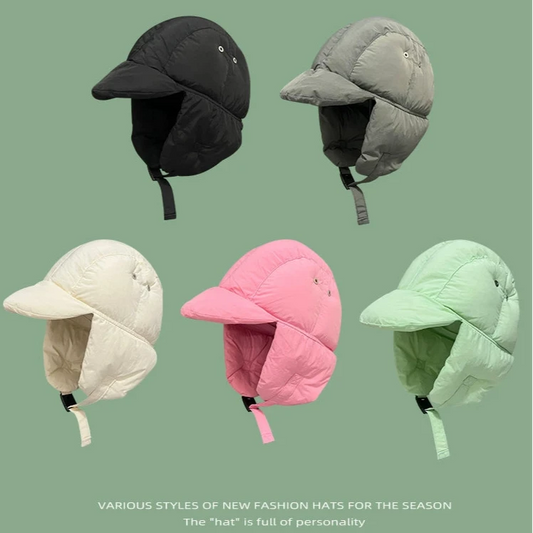 High Version Down Hat - Lightweight Warmth and Ear Protection