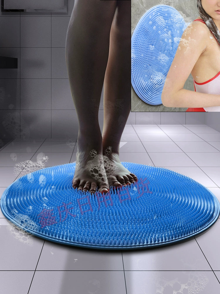 Silicone Back Scrubber & Bath Brush with Suction Cups