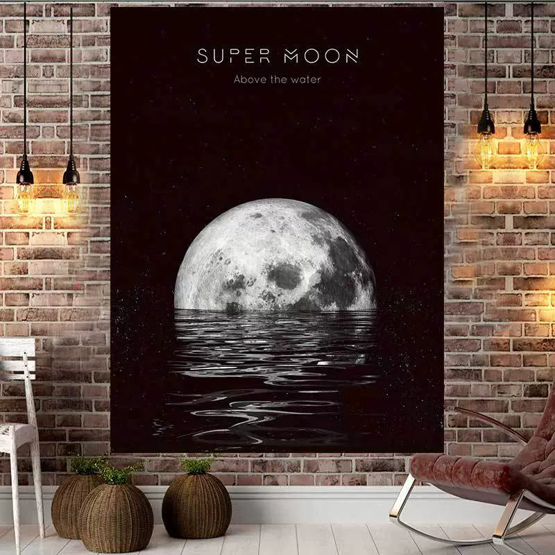 Mystical Moon - Hanging Tapestry for Bedroom Decoration