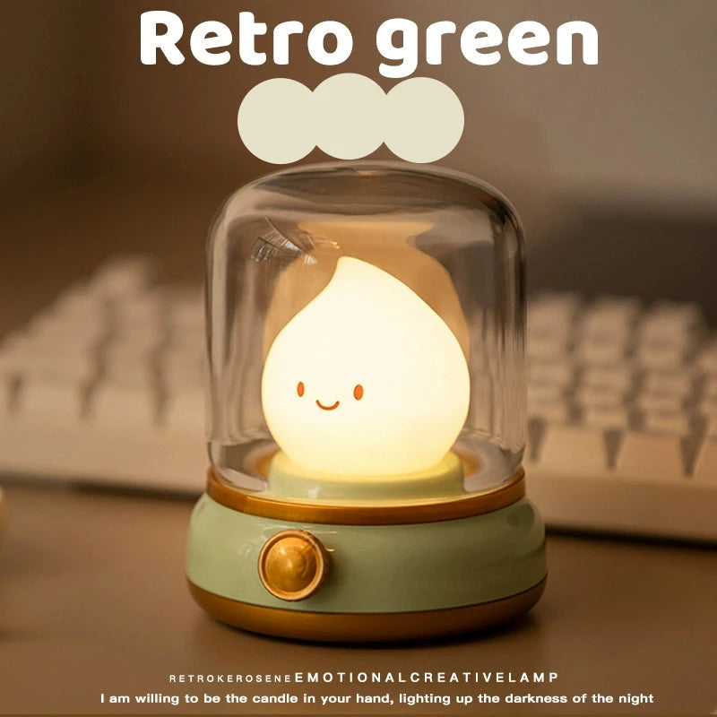 Charming Retro Night Lamp  Mood Lighting for Bedroom