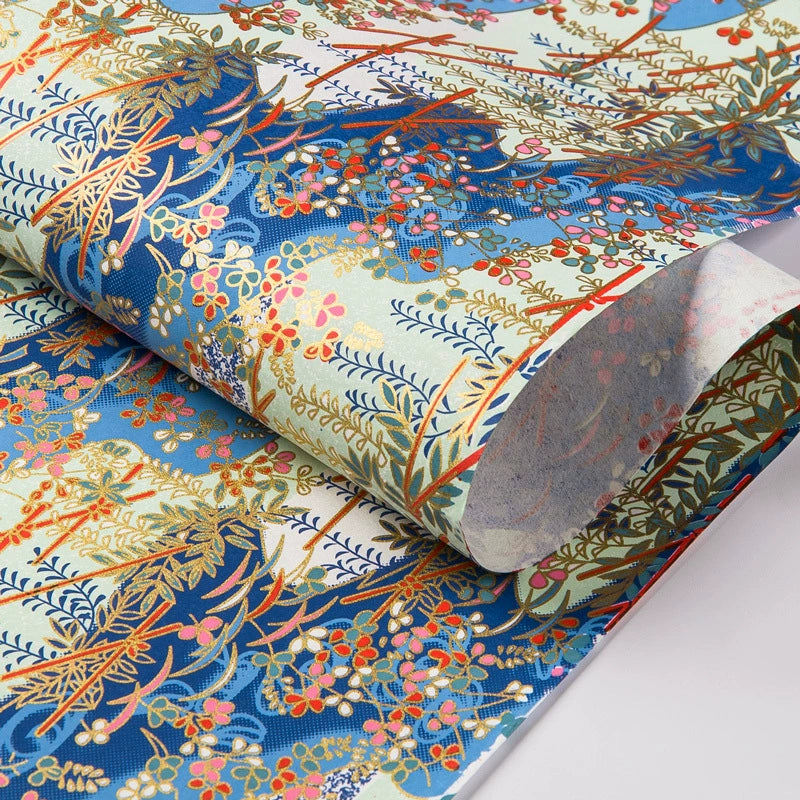 Poetic Elegance of the East: Korean Traditional Wrapping Paper Set