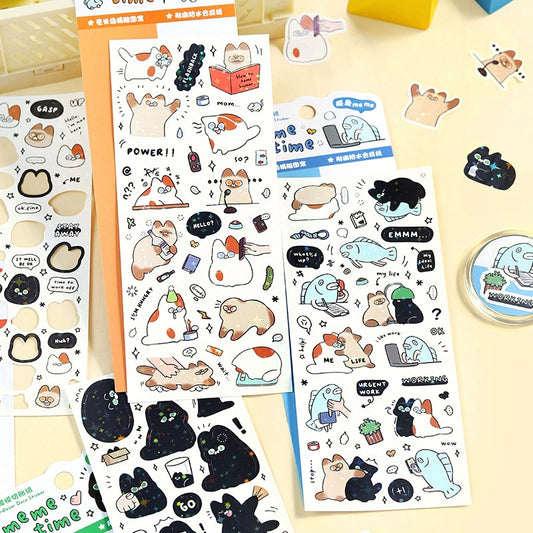 Purrfectly Adorable Cat Sticker Collection