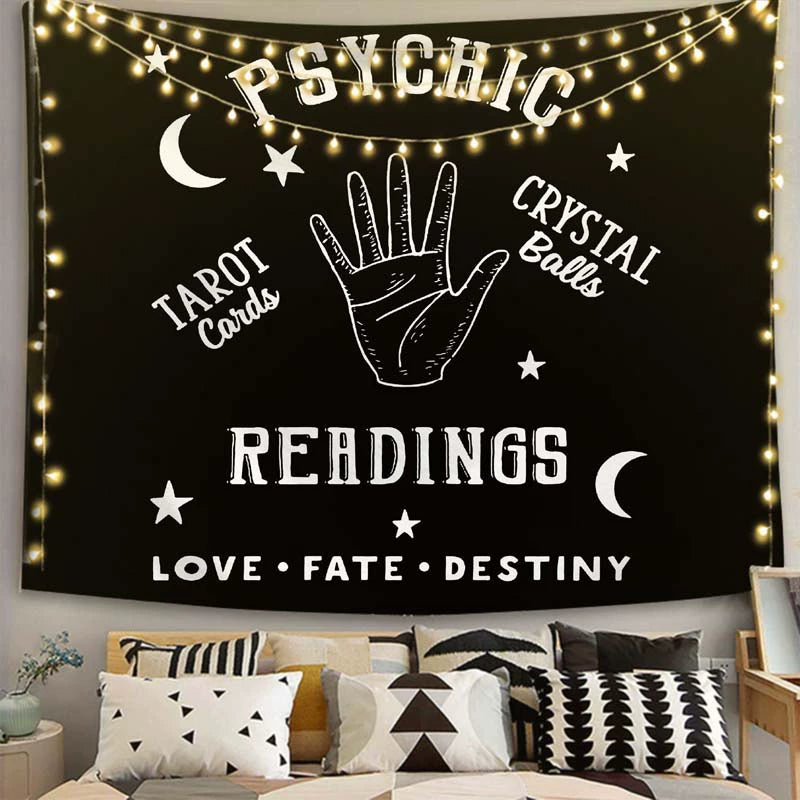 Mystic Zodiac - Dark Series Hanging Tapestry